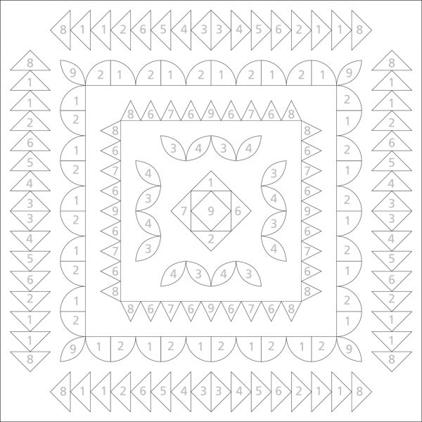 Passaflora_Quilt_Along_03_passiflora_color_map_outline