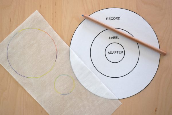 45 RPM Record Coaster Tutorial