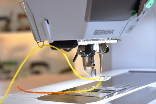 How To Make Patches with Free-motion Couching by Erika Mulvenna