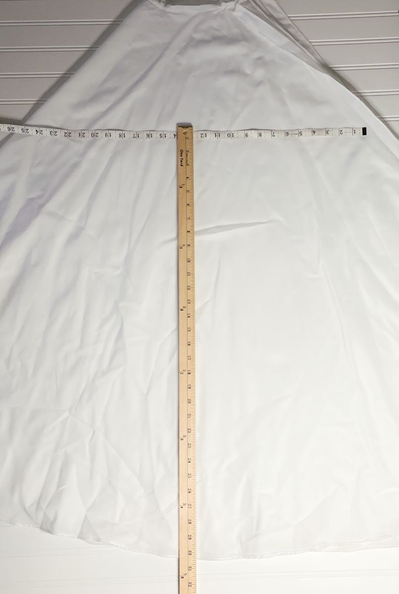 Assessing the materials- skirt
