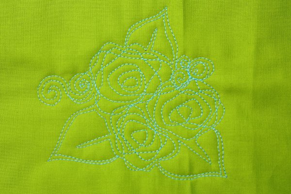 Focal Point Rose motif