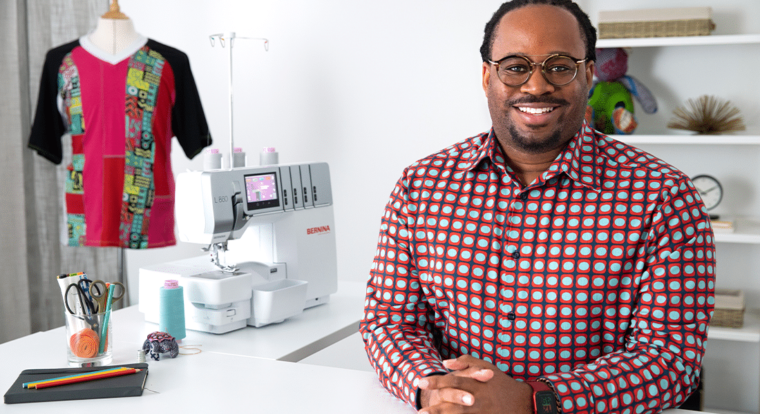 Introducing the BERNINA L 860 - An Air Threading Overlocker BERNINA WeAllSew Blog Feature 1100x600