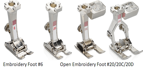 Feet #6 and #20/20C/20D