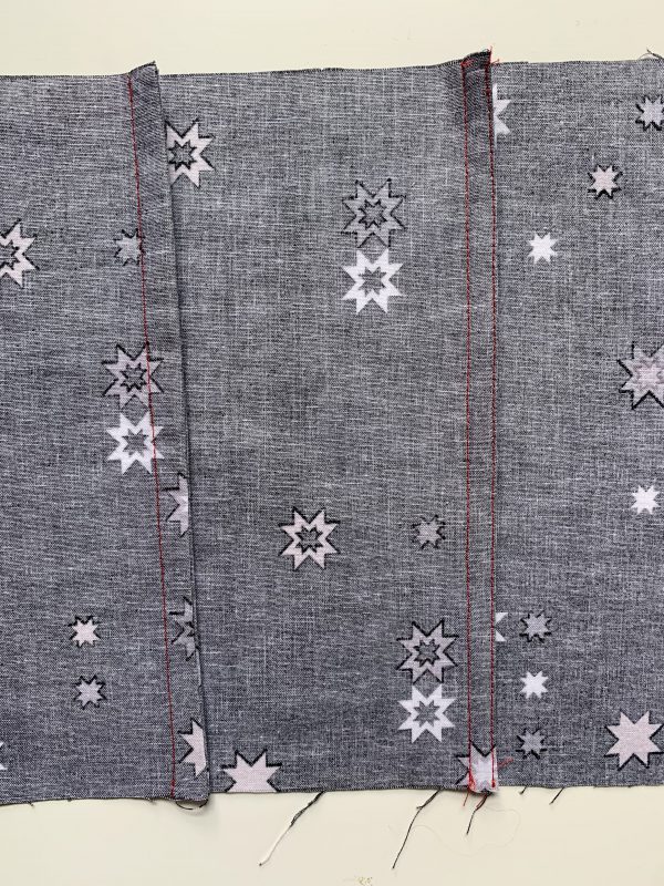 Seam Finishes Sampler Mock French Seams and French Seams