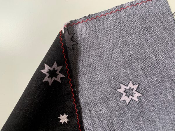 Seam Finishes Sampler Zig Zag Finish