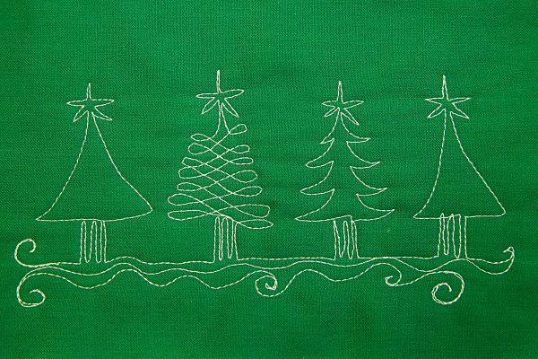 Christmas Tree Tutorial, BERNINA WeAllSew Blog 1200 x 800