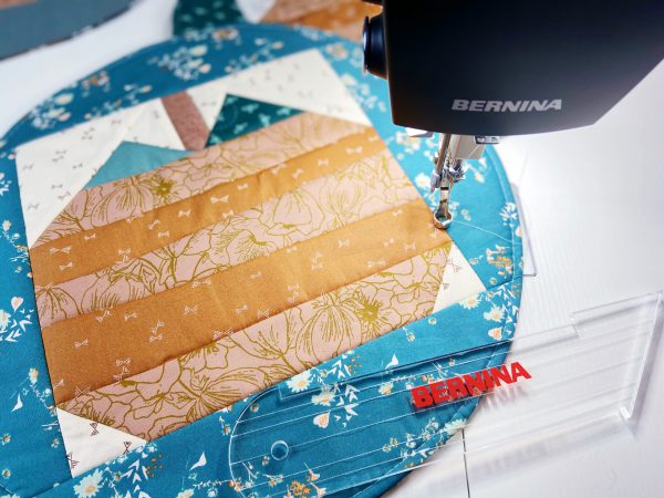 How to Piece and Quilt Insulated Pumpkin Placemats BERNINA WeAllSew Blog 600 x 450
