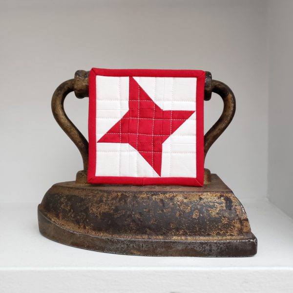 How to Make Mini Patchwork Ornaments by Erika Mulvenna