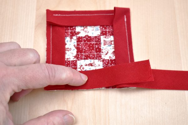 How to Make Mini Patchwork Ornaments by Erika Mulvenna