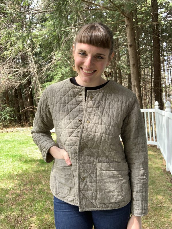Finished Reversible Quilted Jacket