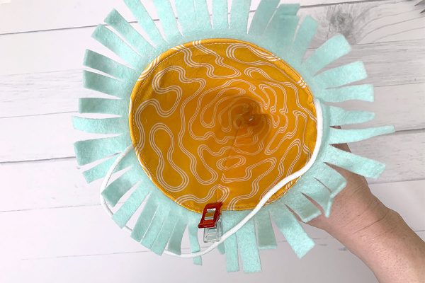 Fabric-Covered-Party-Birthday-Hat-Step-6-seam-and-finish