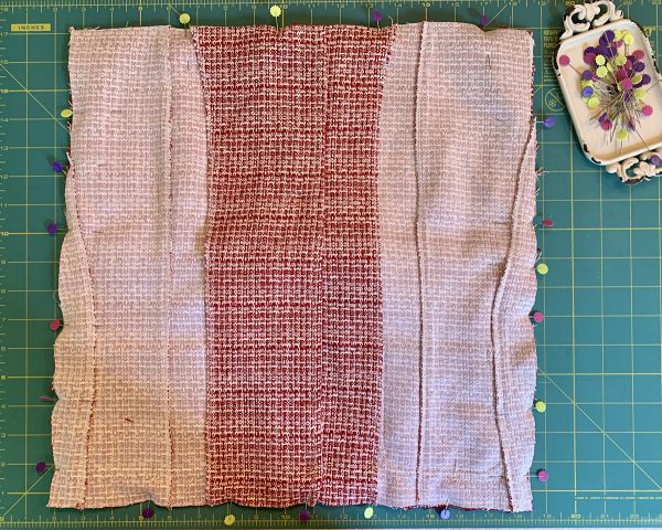 Upcycle Jacket into a Pillow - Repurpose_Clothing_into_Pillow_32_Pin_Pillow_Sides_BERNINA_WeAllSew_Blog_1200x959px