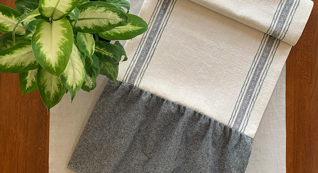 How to Embellish a Table Runner BERNINA WeAllSew Blog Feature 1100x600