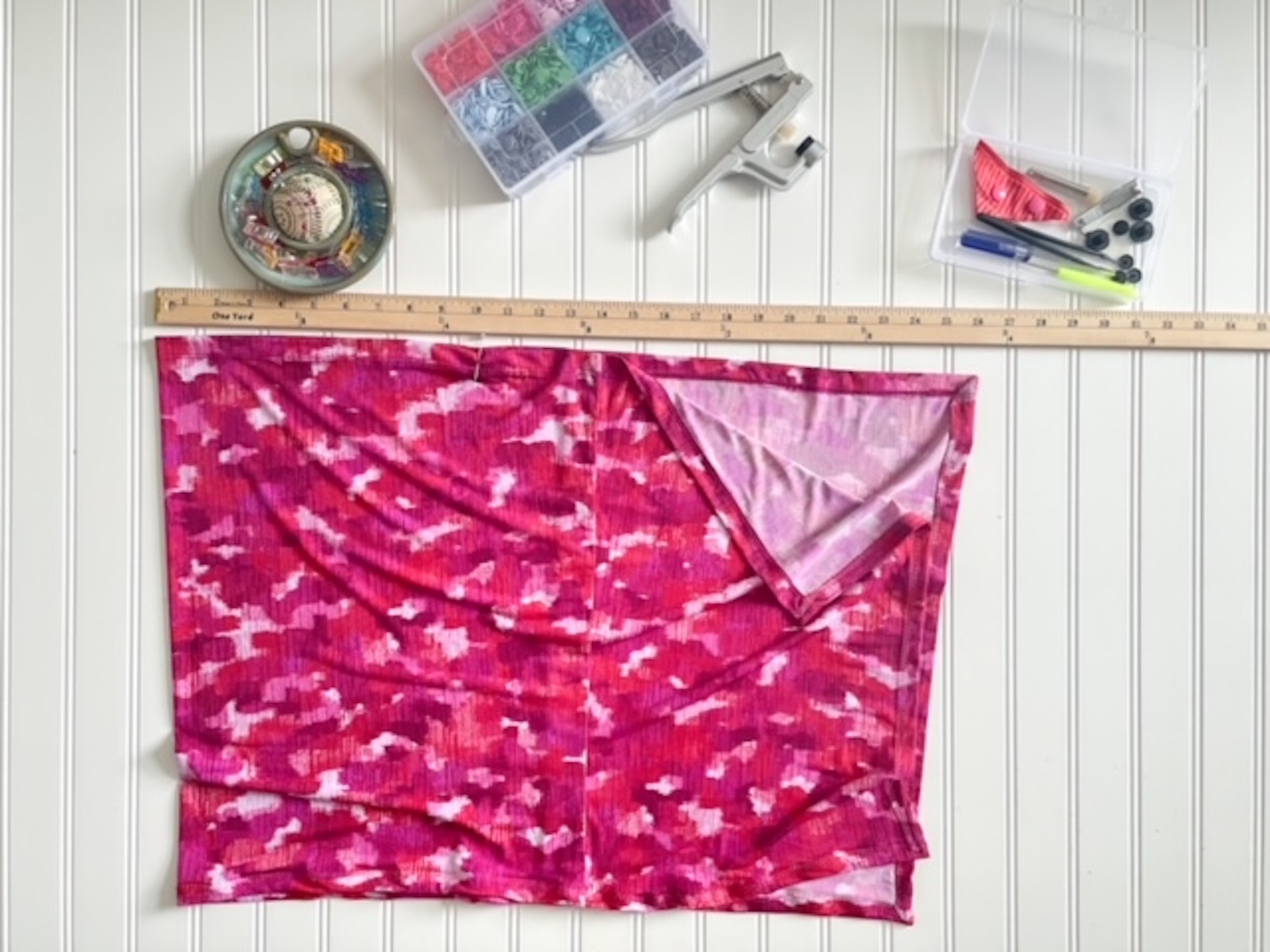 Scarf Style Bib Tutorial: Prep for Closure