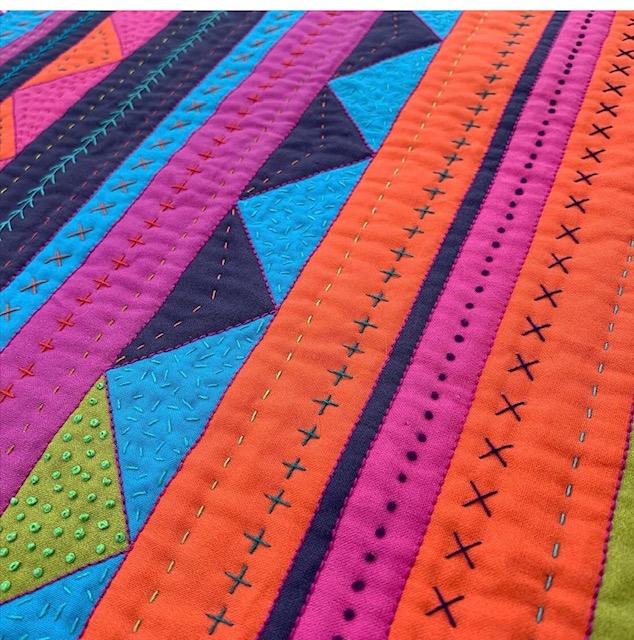 Hand quilting and machine quilting by Cassandra Beaver