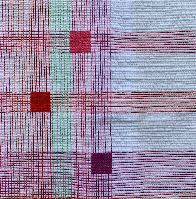 matchstick quilting sample