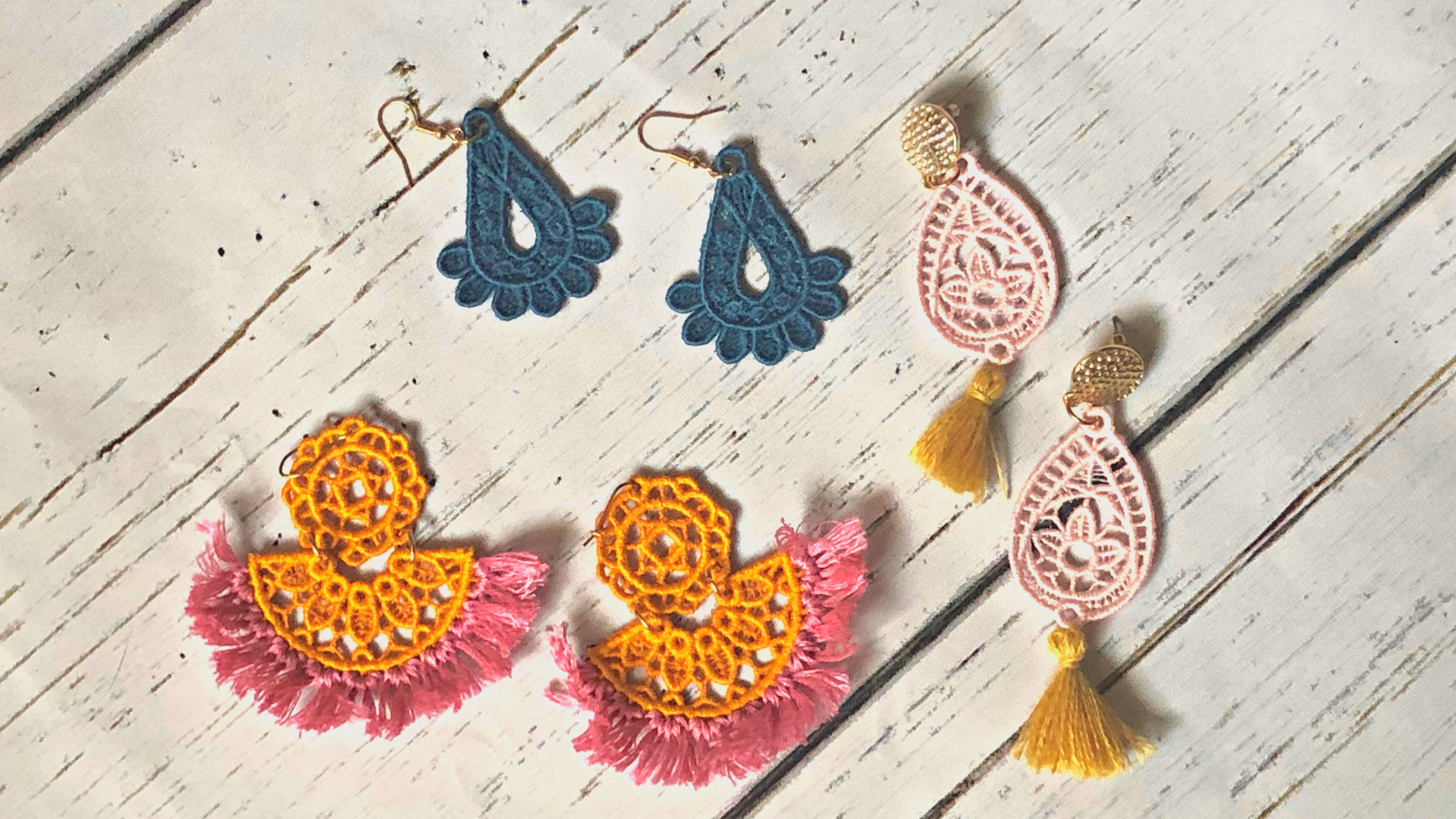 Embroidered Jewelry