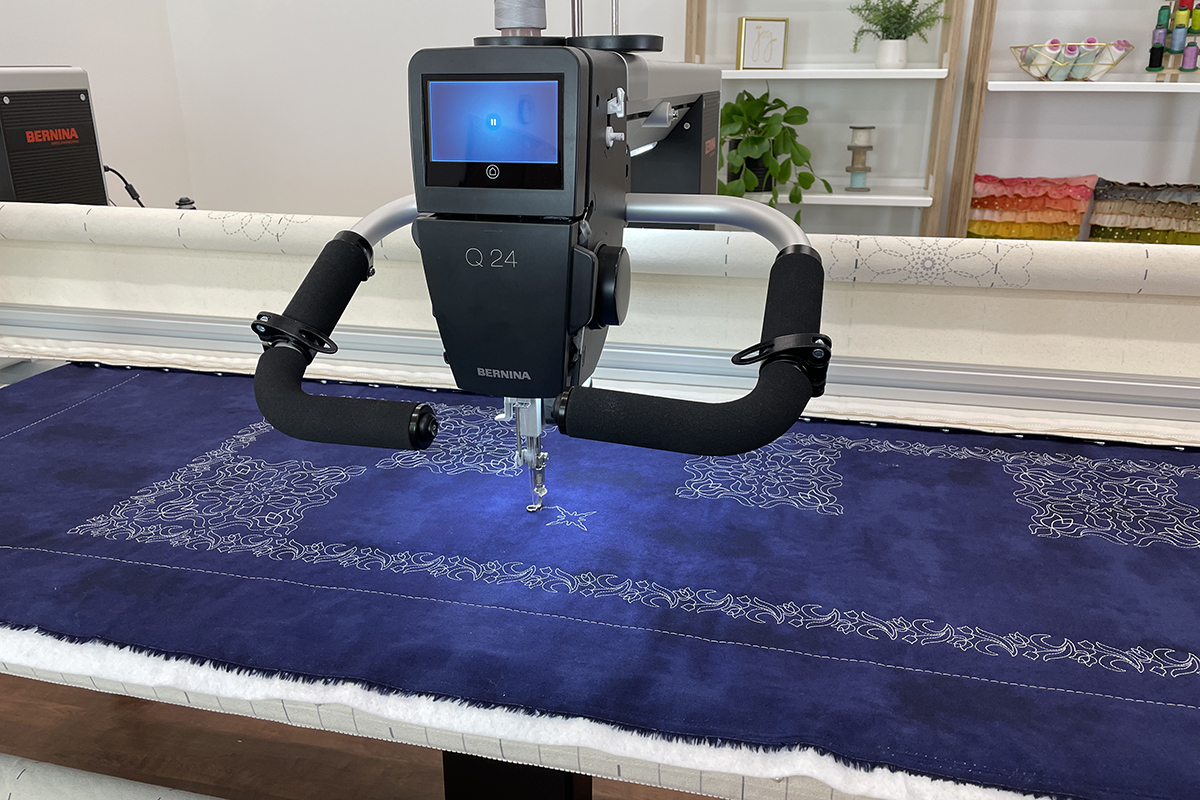 BERNINA_Made_to_Create_Studio_Whole_Cloth_Piecing_24_Block_Stitching_on_Frame_BERNINA_WeAllSew_Blog_1200x800px