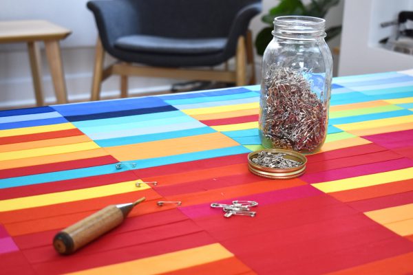 How to make a simple temperature quilt by Erika Mulvenna