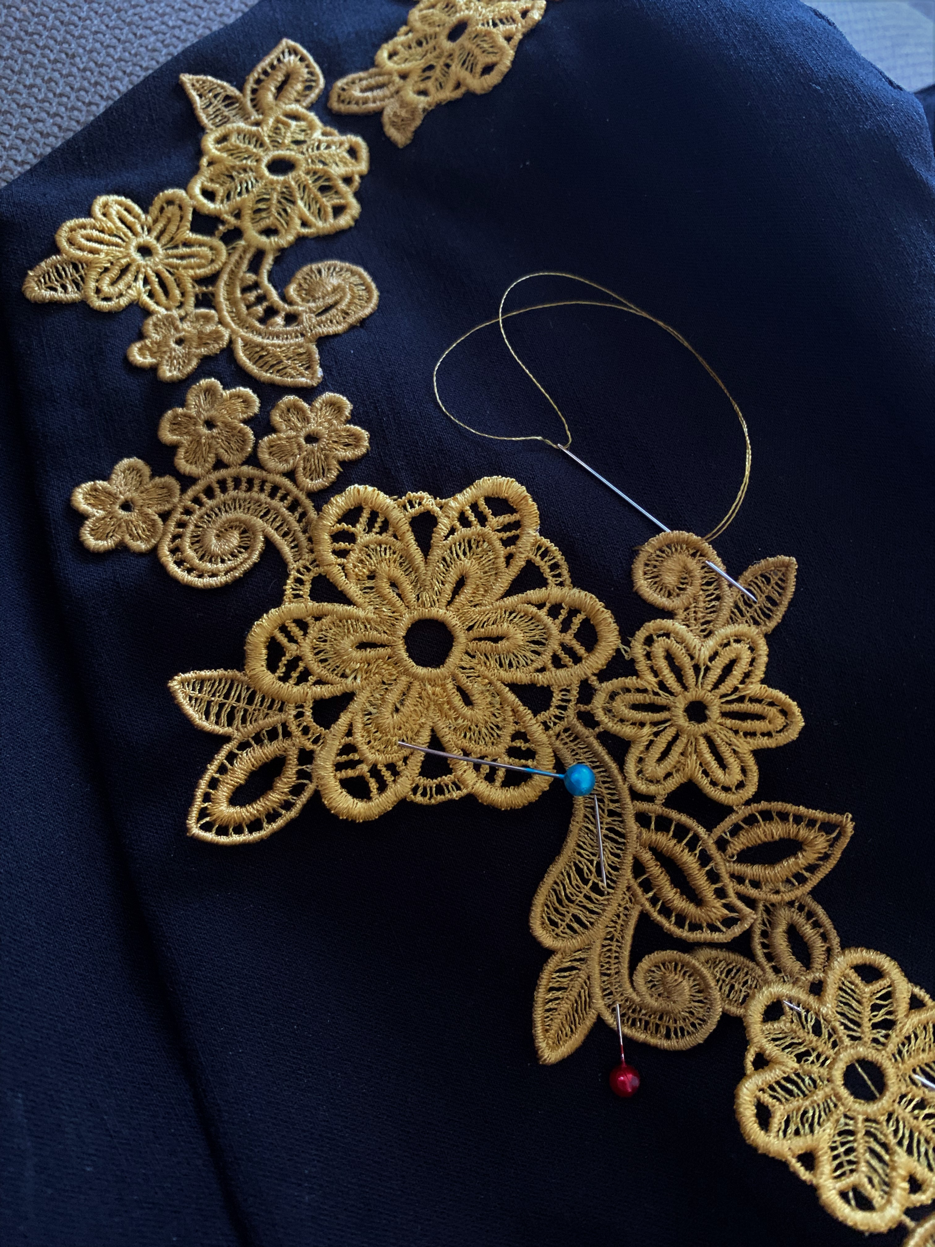 Hand Sewing Applique