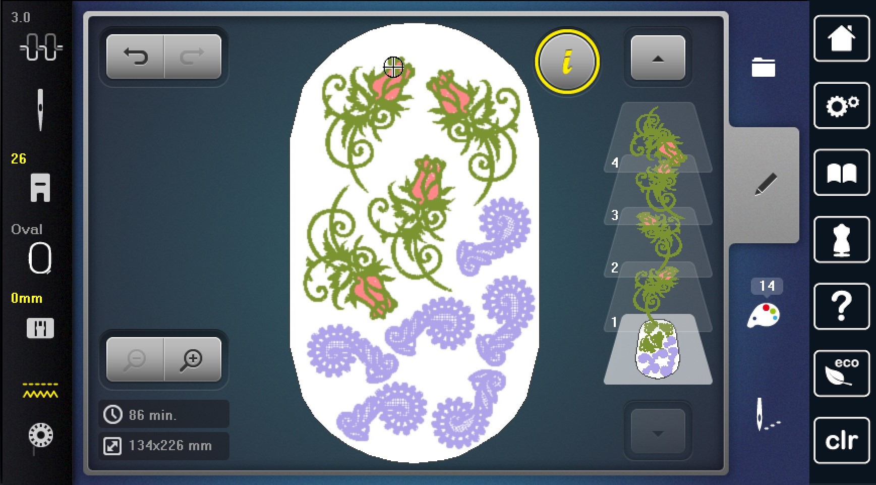 Adding Embroidery Designs to Fill Hoop