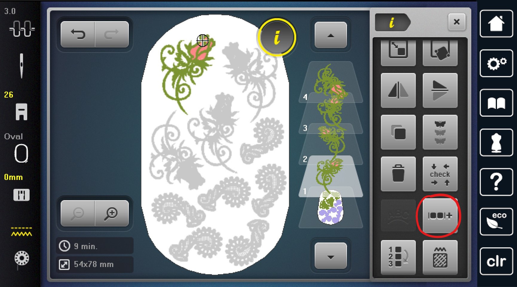 Grouping Embroidery Motifs
