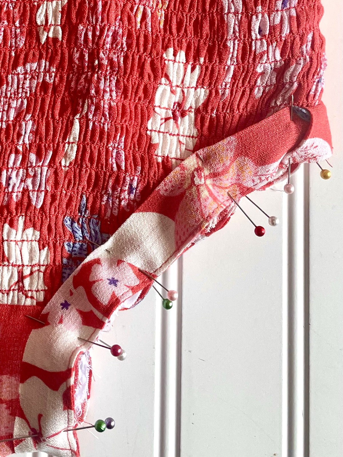 Reusable Pull-on Potty Trainers Tutorial: Binding at Legs