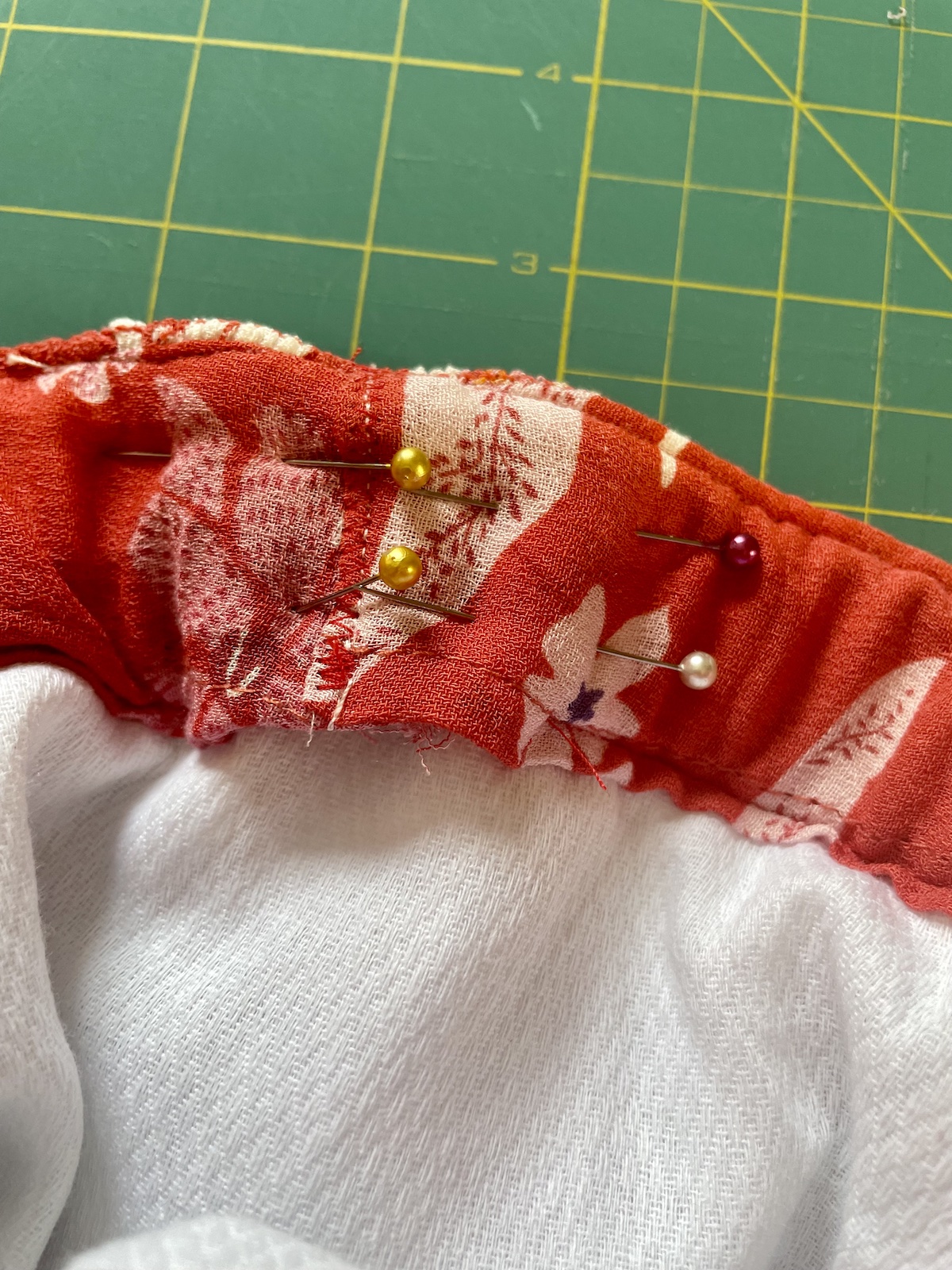 Reusable Pull-on Potty Trainers Tutorial: Sew Waistband Casing