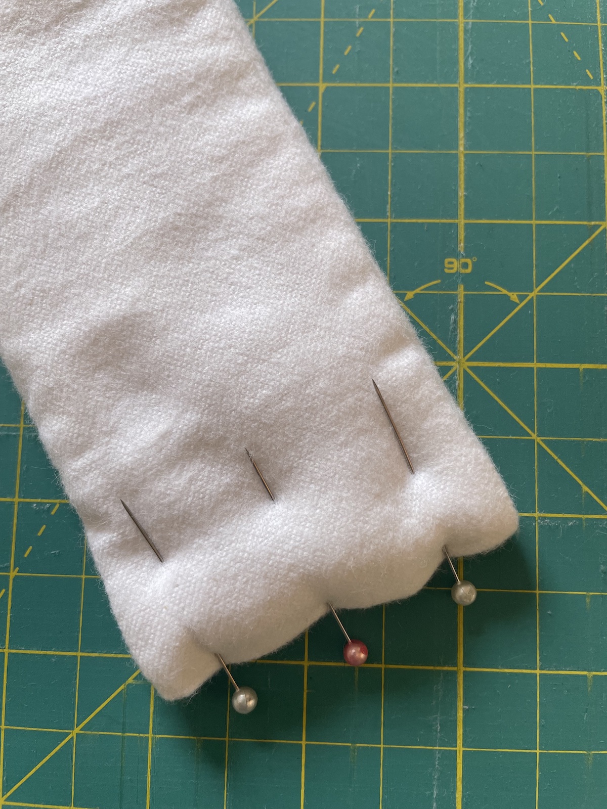 Reusable Pull-on Potty Trainers Tutorial: Pin and Stitch Open End