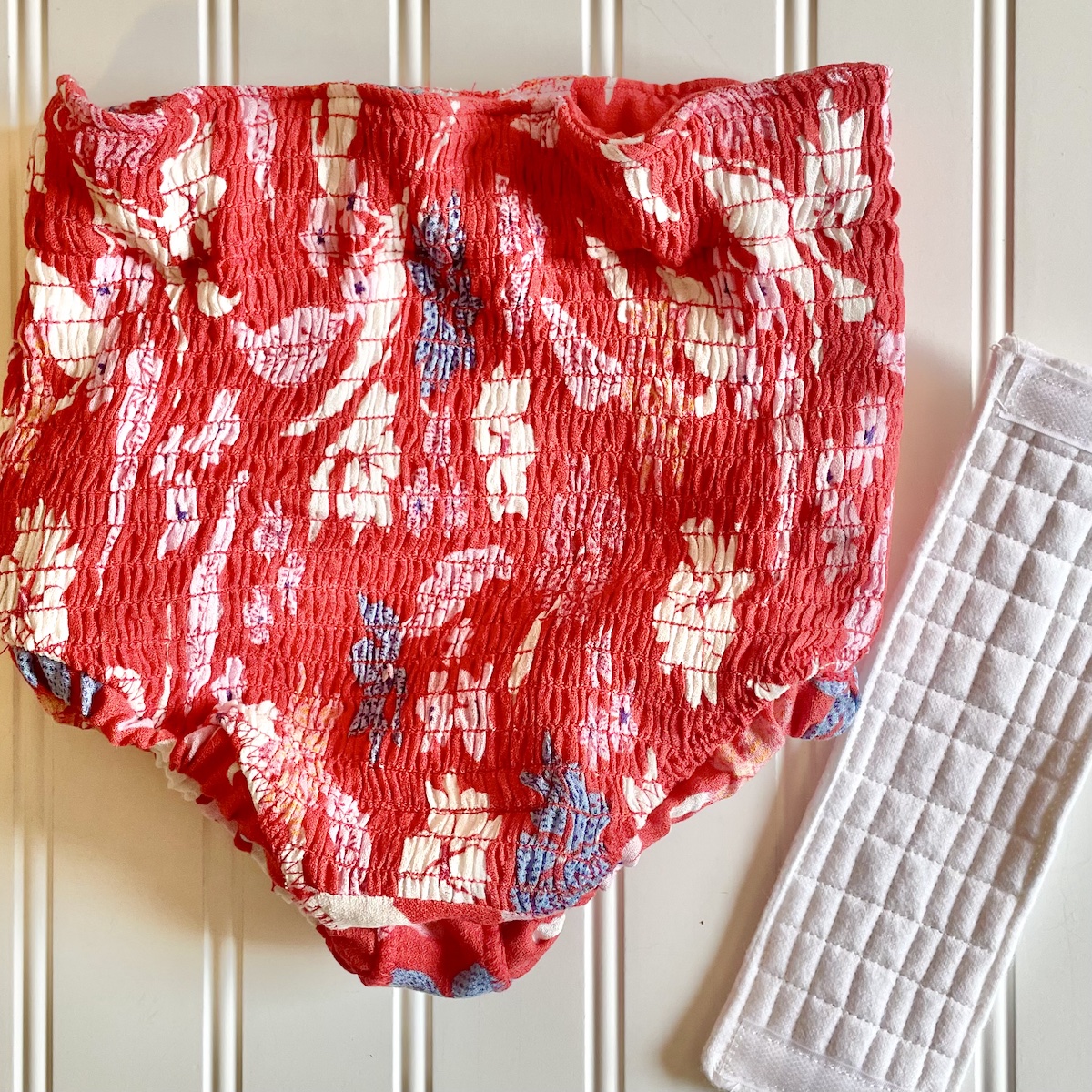 Reusable Pull-on Potty Trainers Tutorial: Finished Components