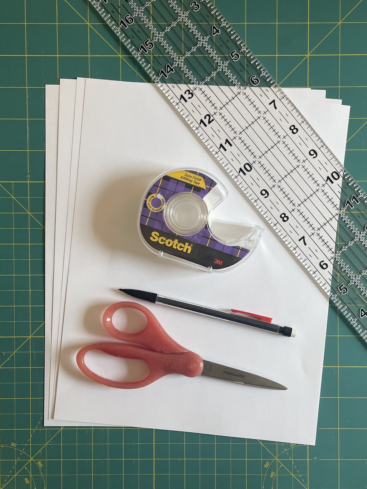 Reusable Pull-on Potty Trainers Tutorial: Pattern Making Supplies
