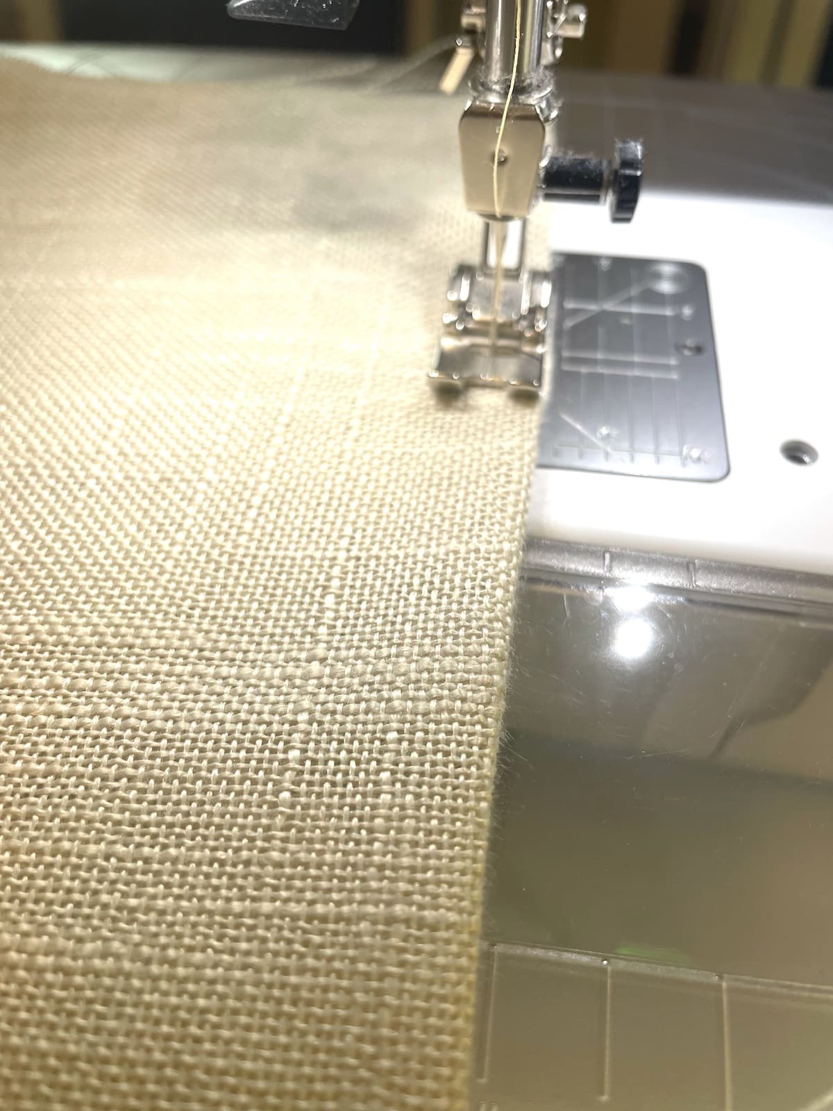 Sew Classic Pillow Covers with a Twist Tutorial: Sew Vertical Tuck