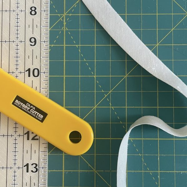 Baby Binding Tutorial : Fold Lengthwise and press