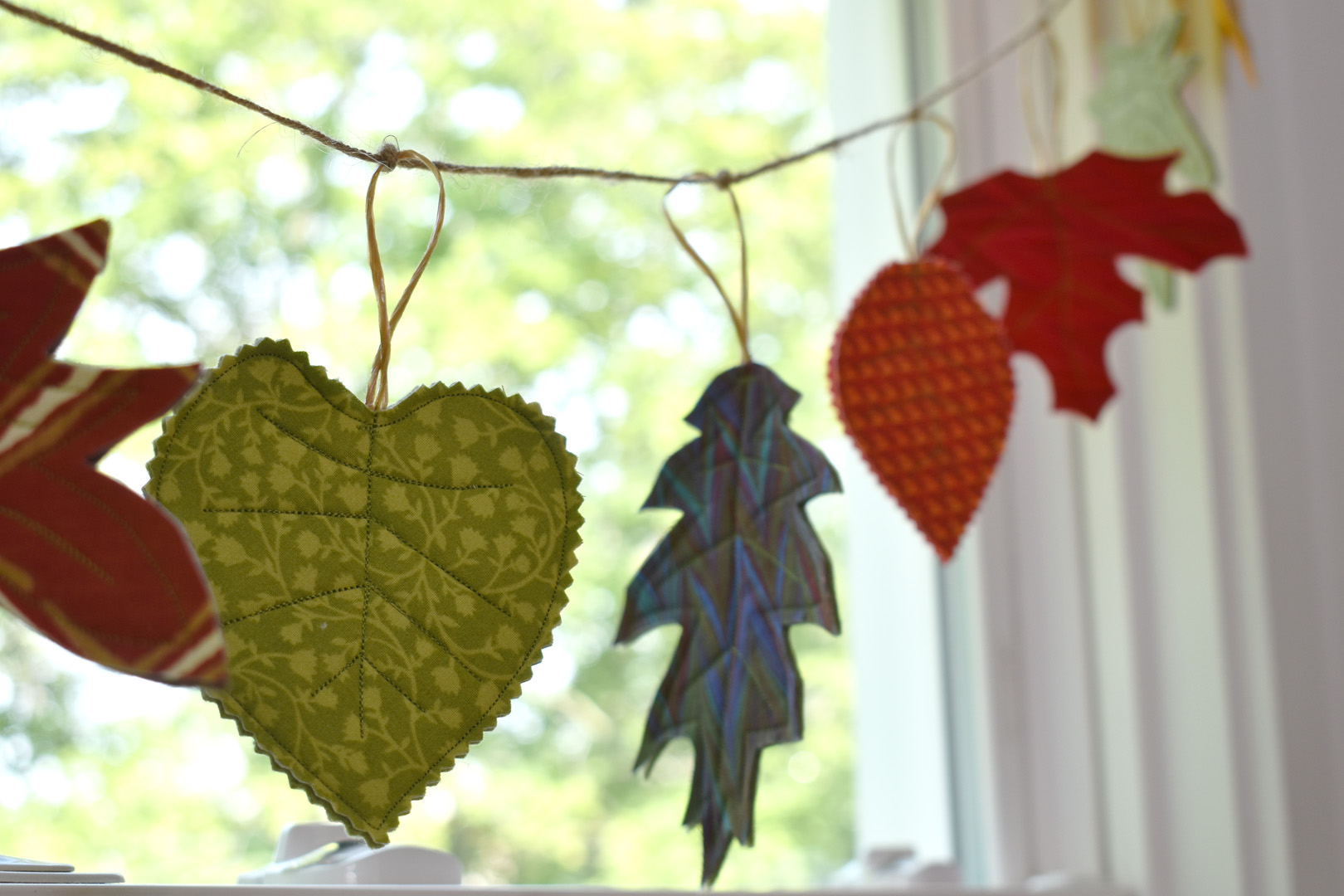 DIY Fall Leaf Décor by Erika Mulvenna