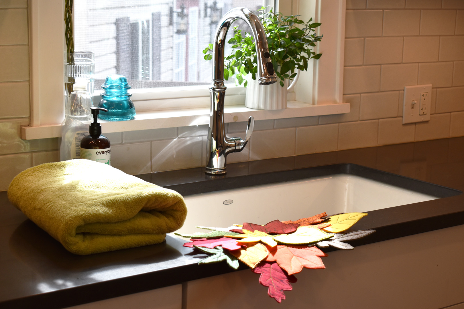 DIY Fall Leaf Décor by Erika Mulvenna