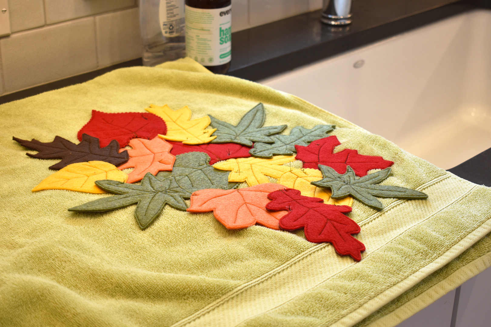 DIY Fall Leaf Décor by Erika Mulvenna