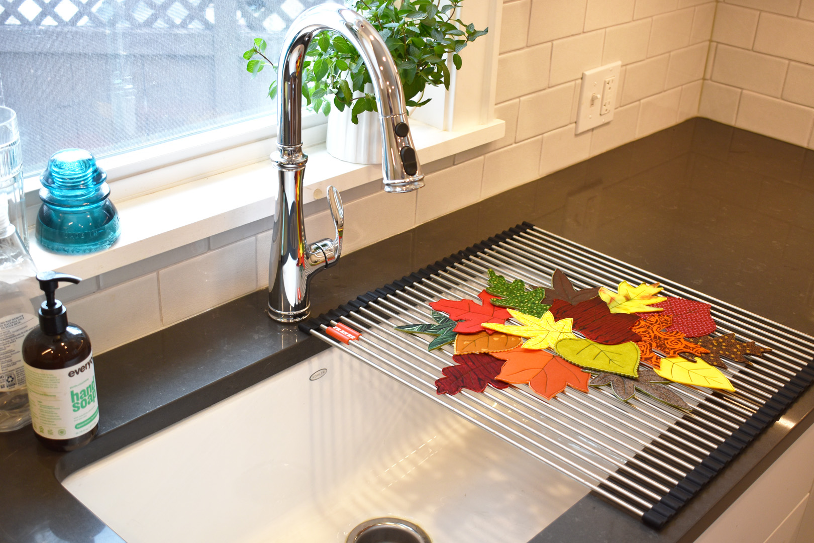 DIY Fall Leaf Décor by Erika Mulvenna