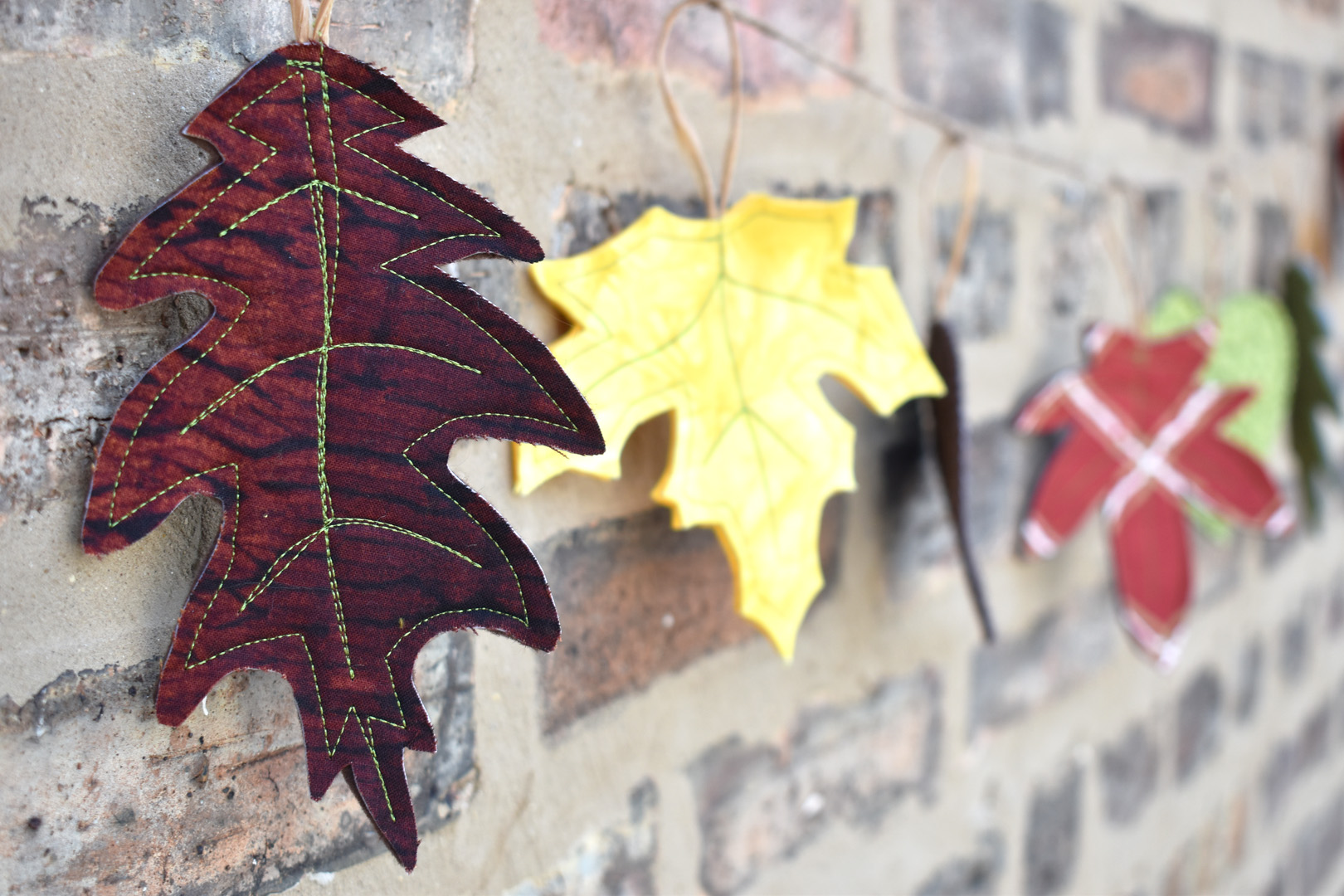 DIY Fall Leaf Décor by Erika Mulvenna
