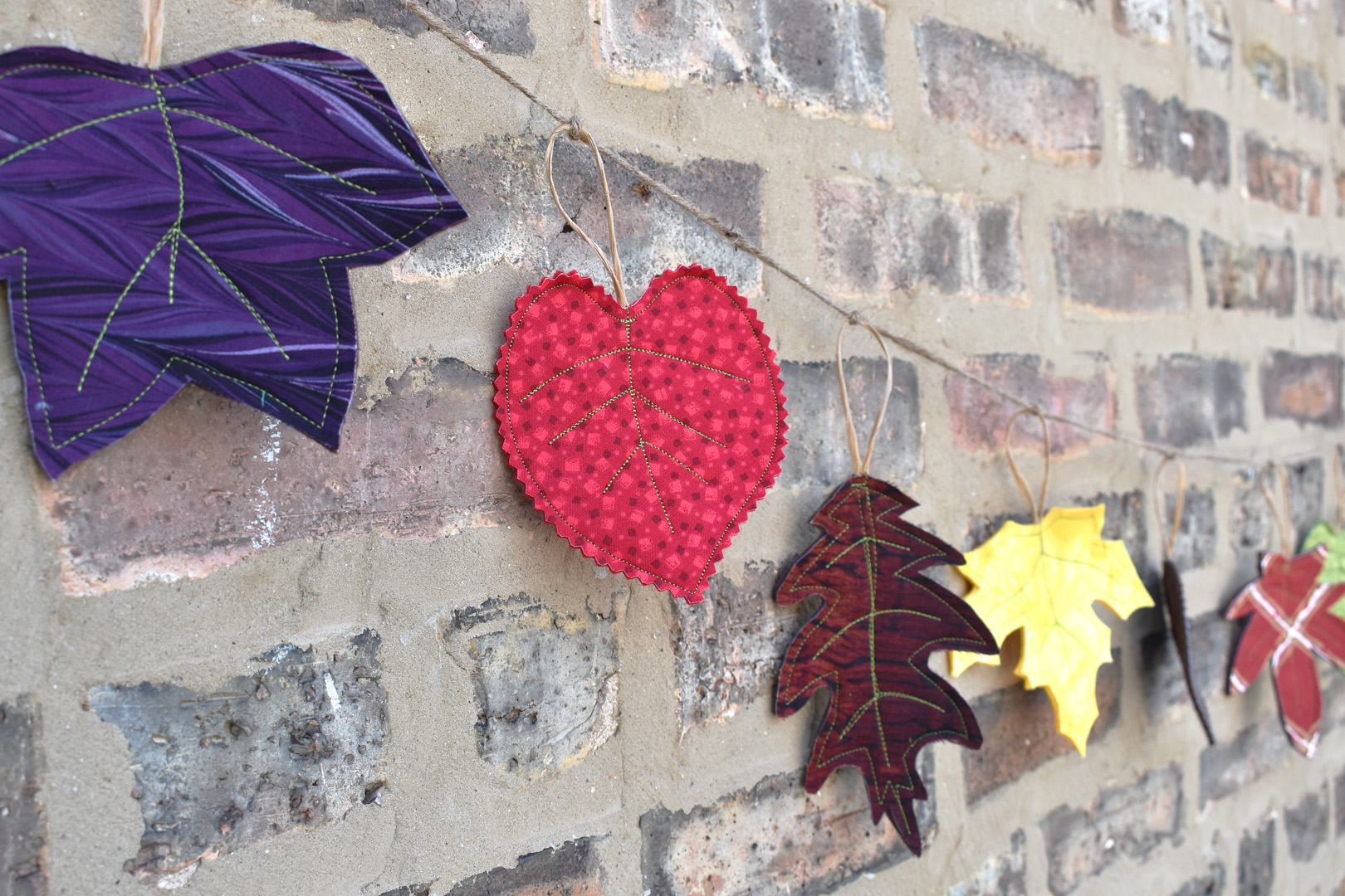 DIY Fall Leaf Décor by Erika Mulvenna