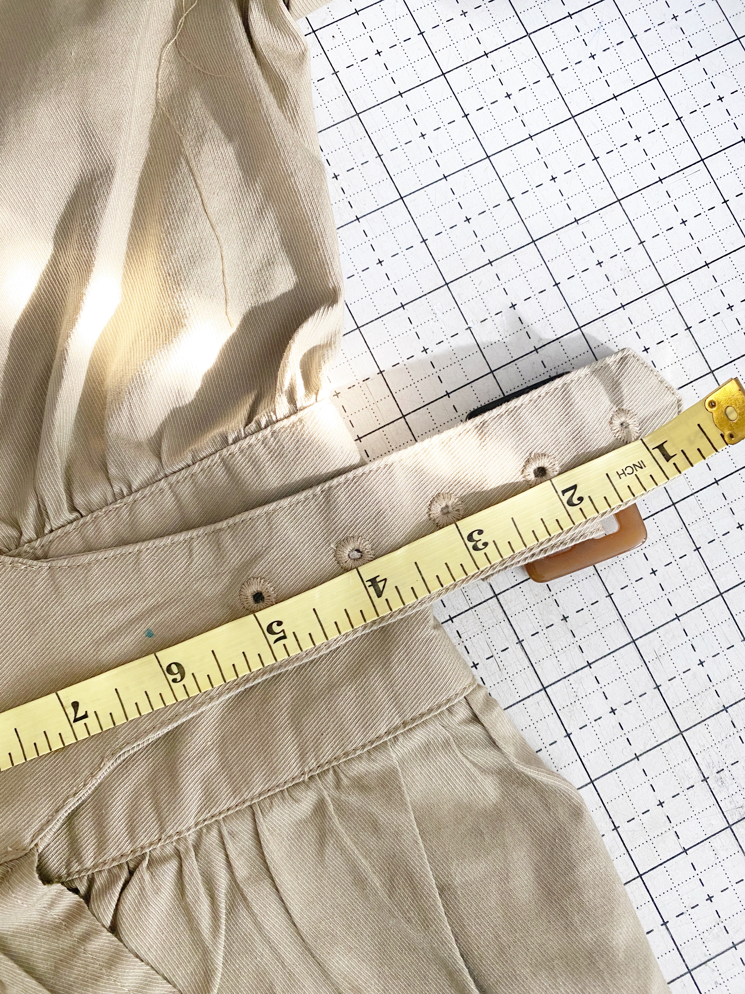 How To Add An Eyelet To Ready-Made Garment: Preparing the Ready-Made Garment