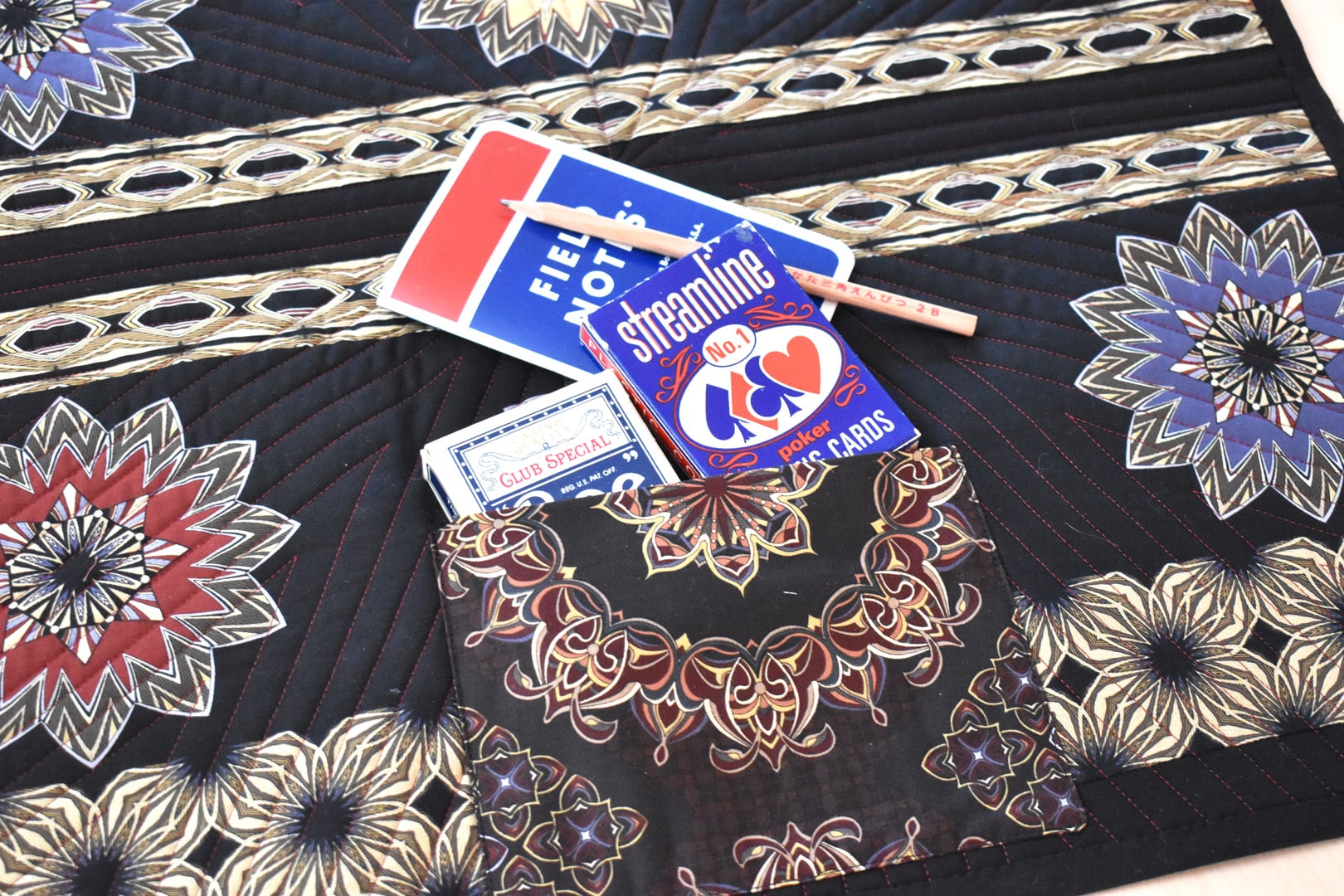 DIY Playing Card Mat by Erika Mulvenna