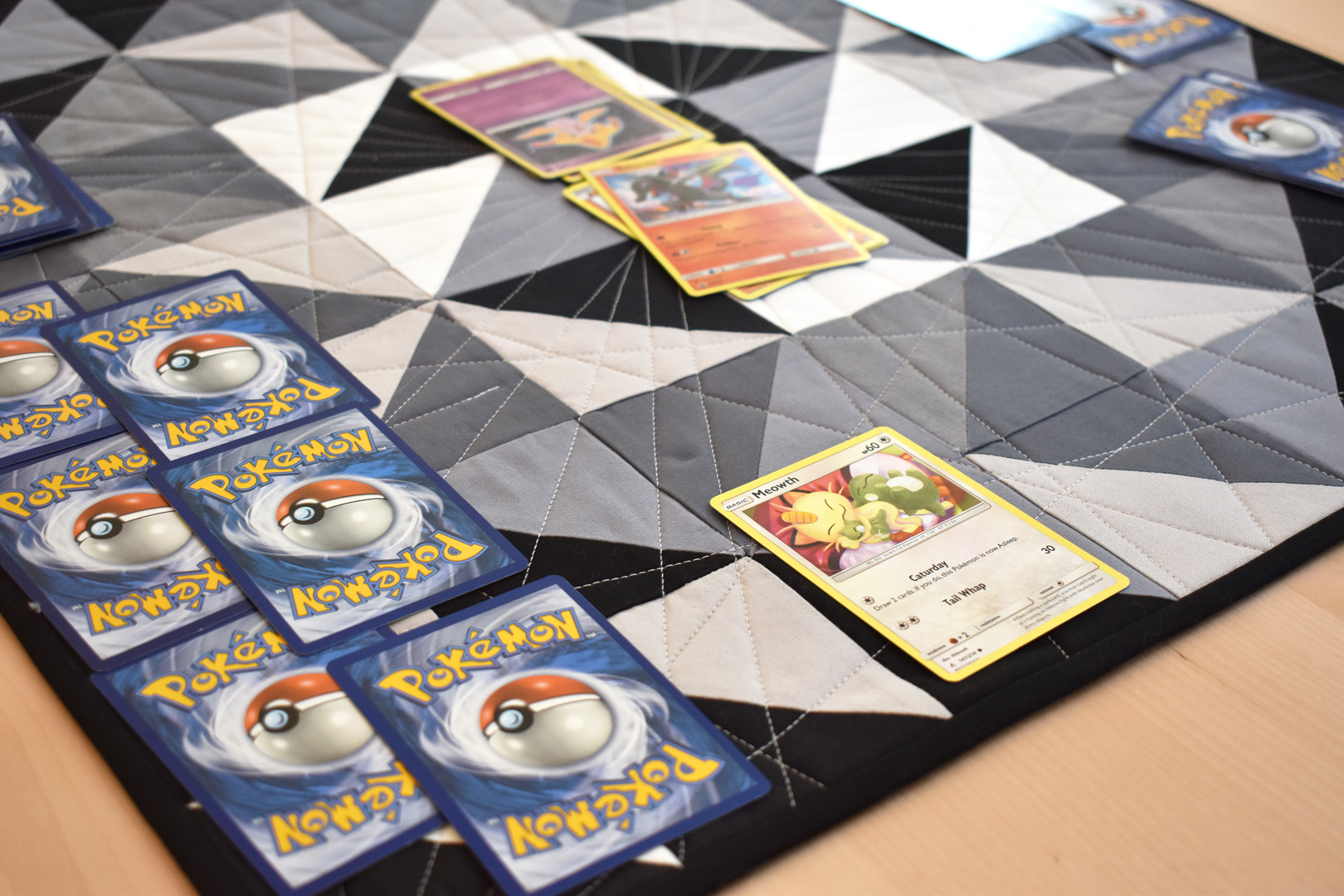 DIY Playing Card Mat by Erika Mulvenna