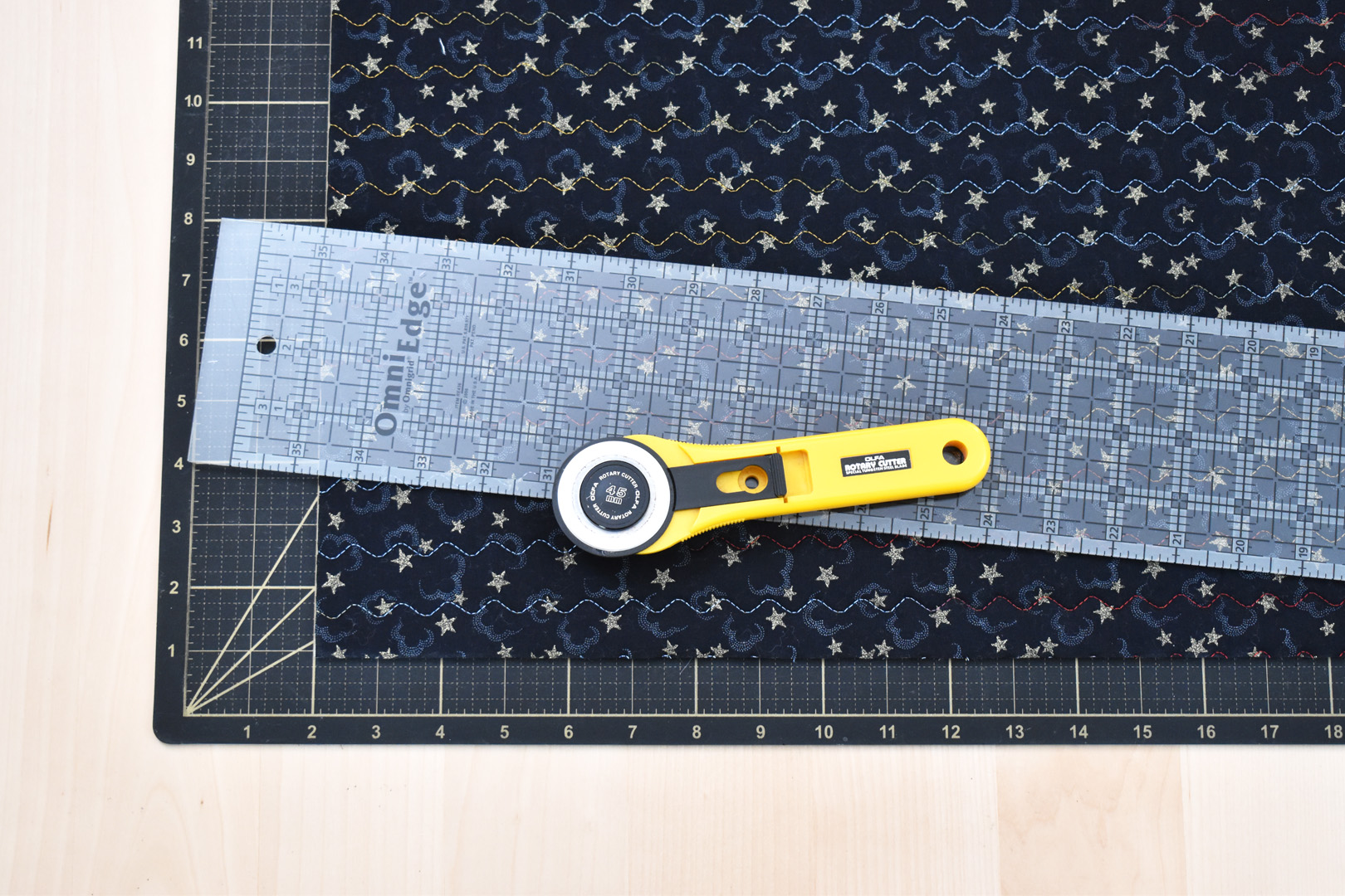 DIY Playing Card Mat by Erika Mulvenna