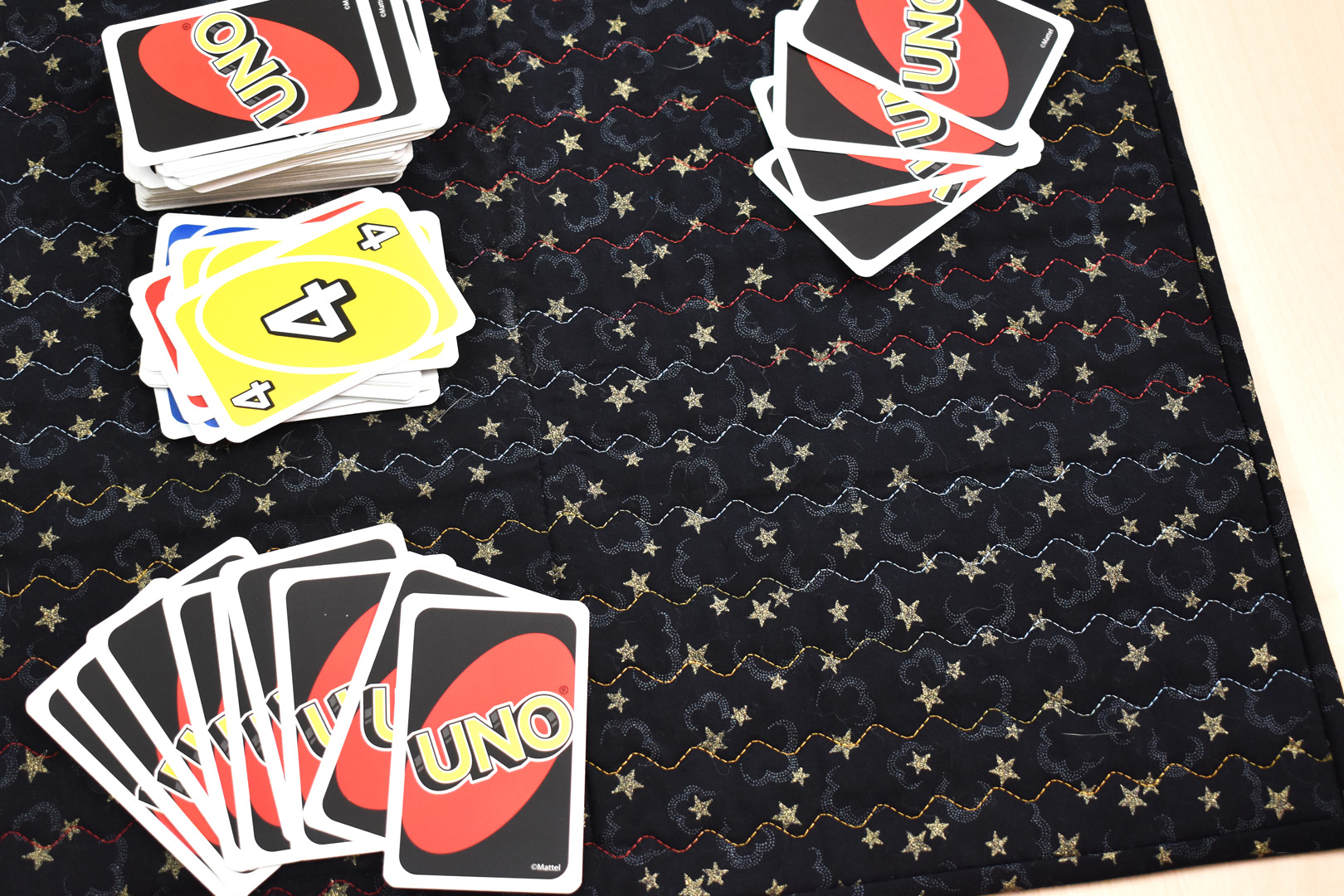 DIY Playing Card Mat by Erika Mulvenna