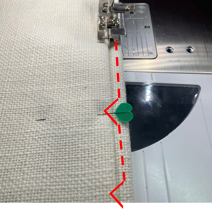 23_diagram of blind stitch on fabric