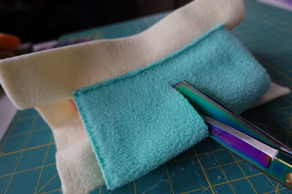 bernina we all sew sew your own snuffle mat part 2 cut inot the square