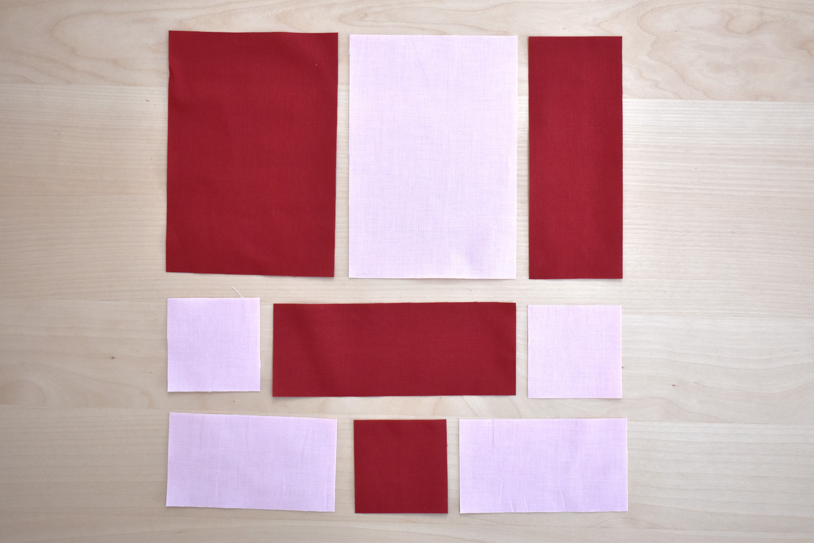 Modern Love Mini Quilt by Erika Mulvenna