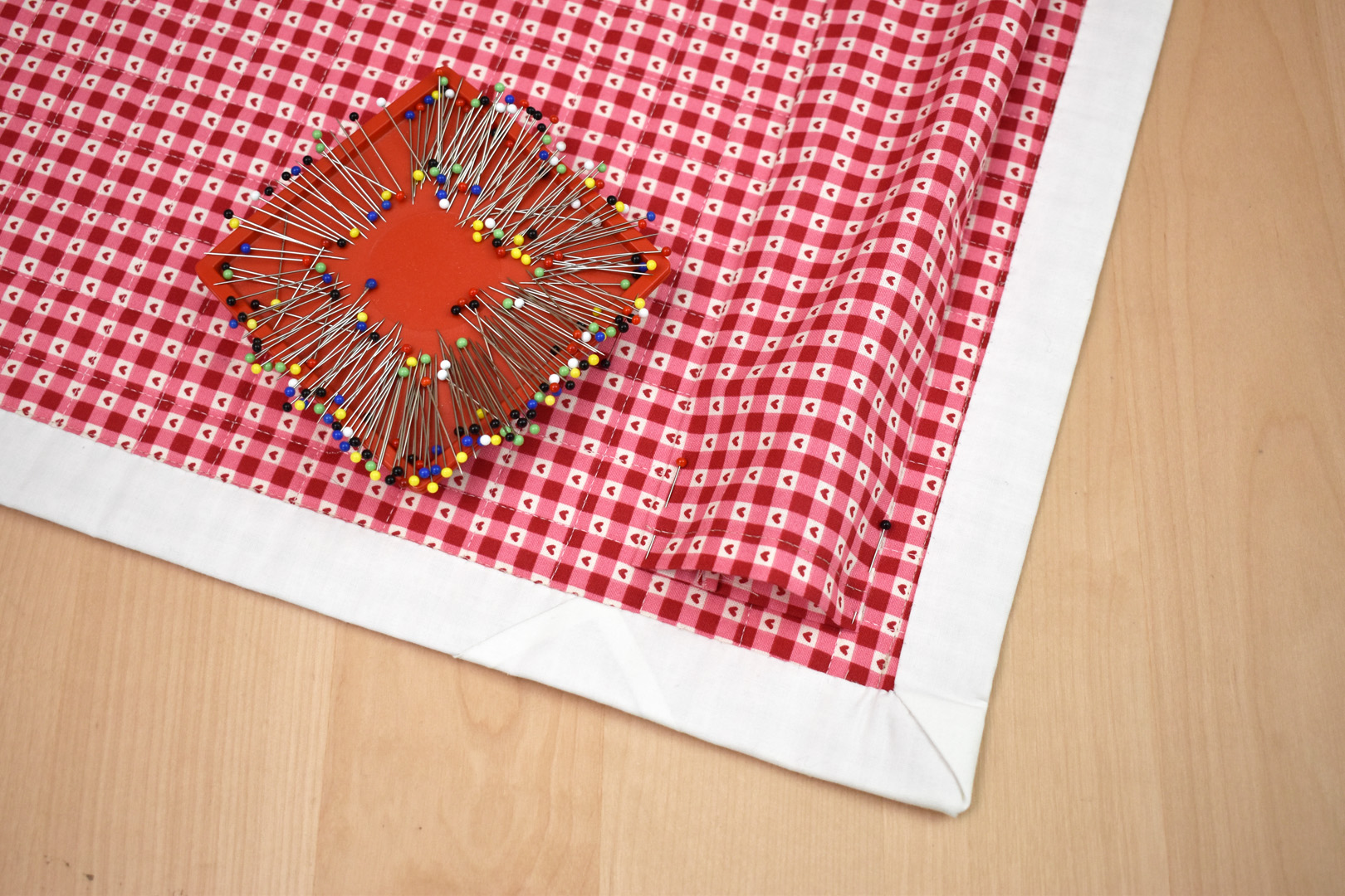 Modern Love Mini Quilt by Erika Mulvenna