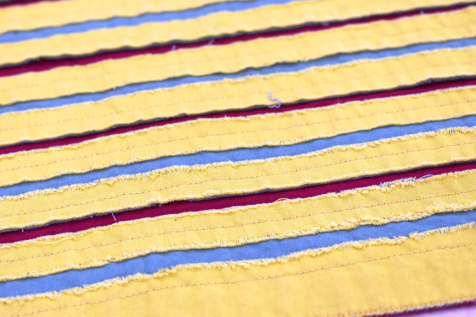 DIY Textured Throw Pillow by Erika Mulvenna