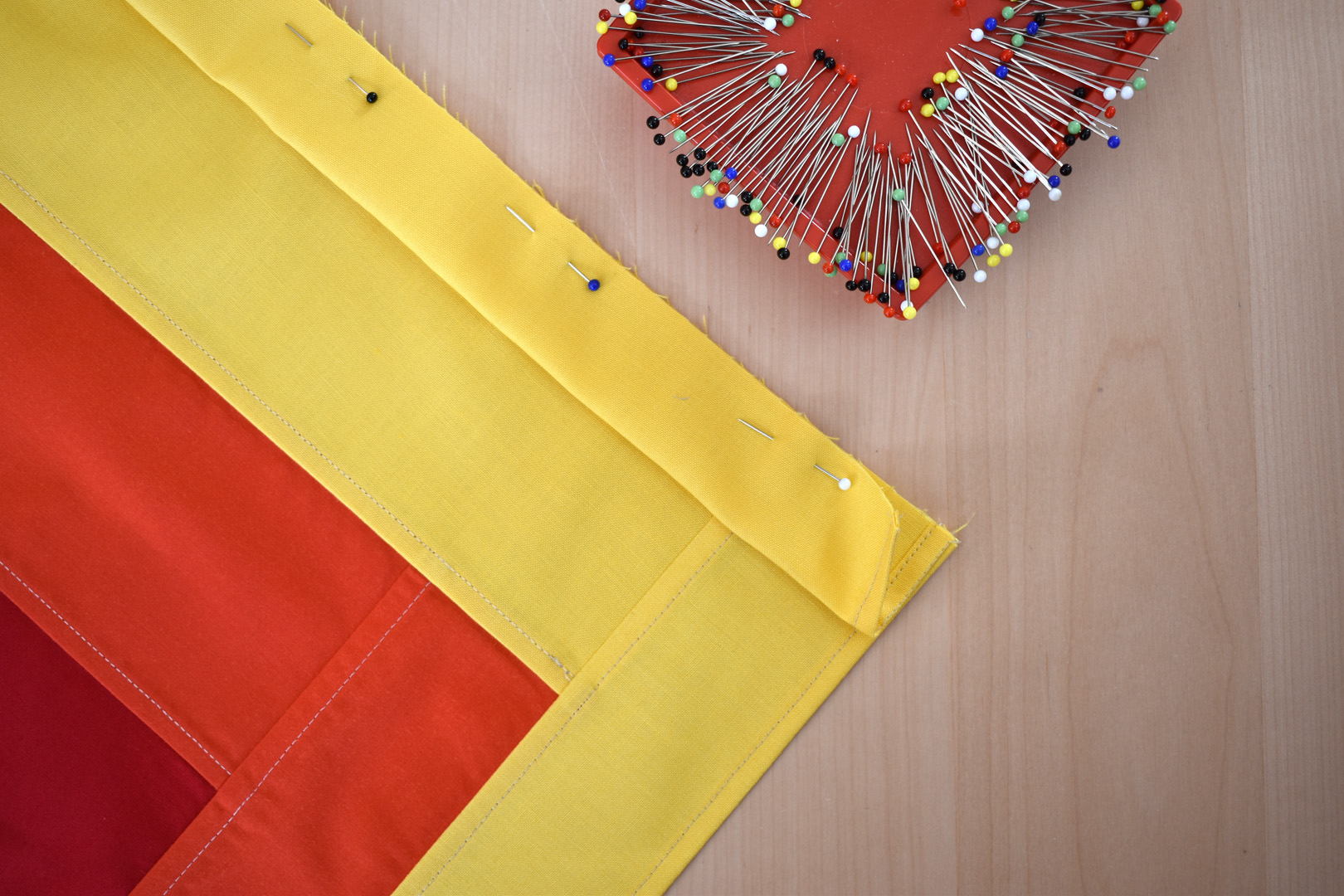 Pojagi Patchwork Suncatcher by Erika Mulvenna